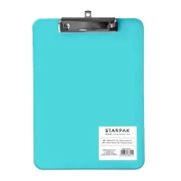 3. STARPAK Clipboard A4 Plastikowy Niebieski 405595